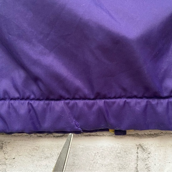 Vintage LSU Kids Purple Windbreaker Jacket - Picture 8 of 11